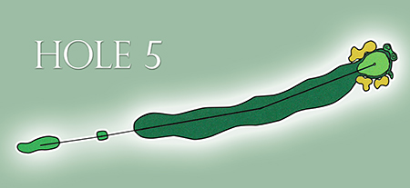 Hole 5 map