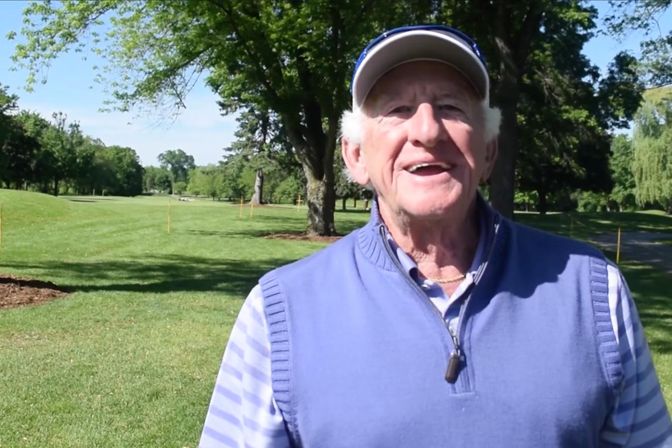 Bob Uecker at Vince Lombardi Golf Classic