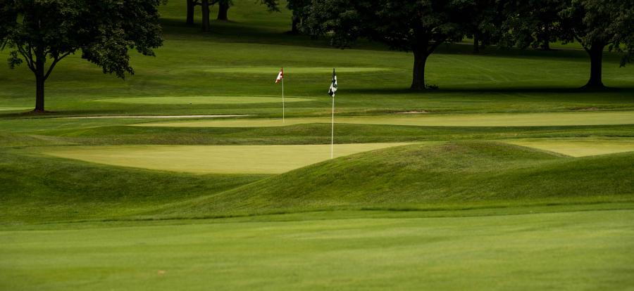 Hole 16 at North Hills Country Club