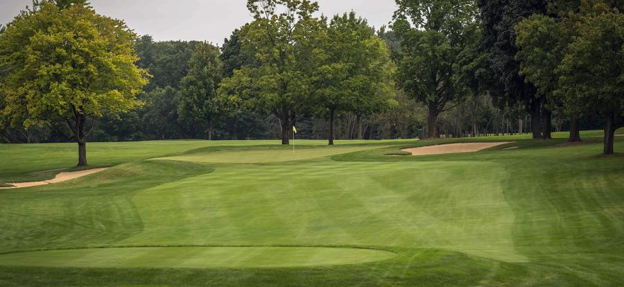 Hole 17 at North Hills Country Club