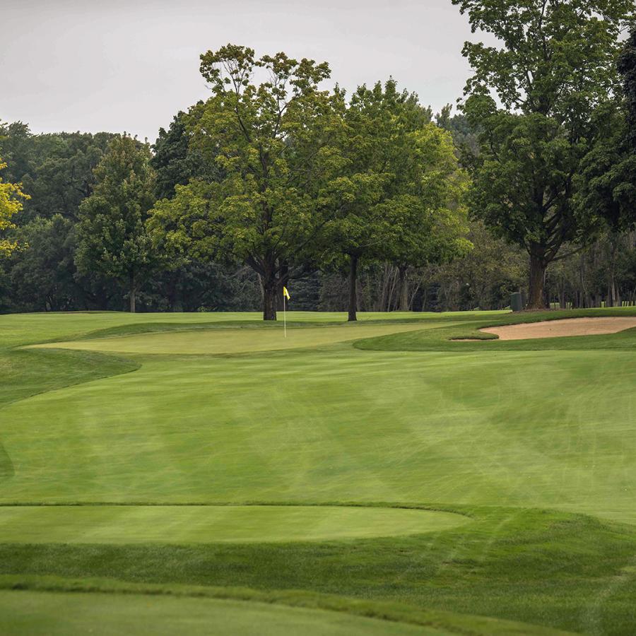 Hole 17 at North Hills Country Club